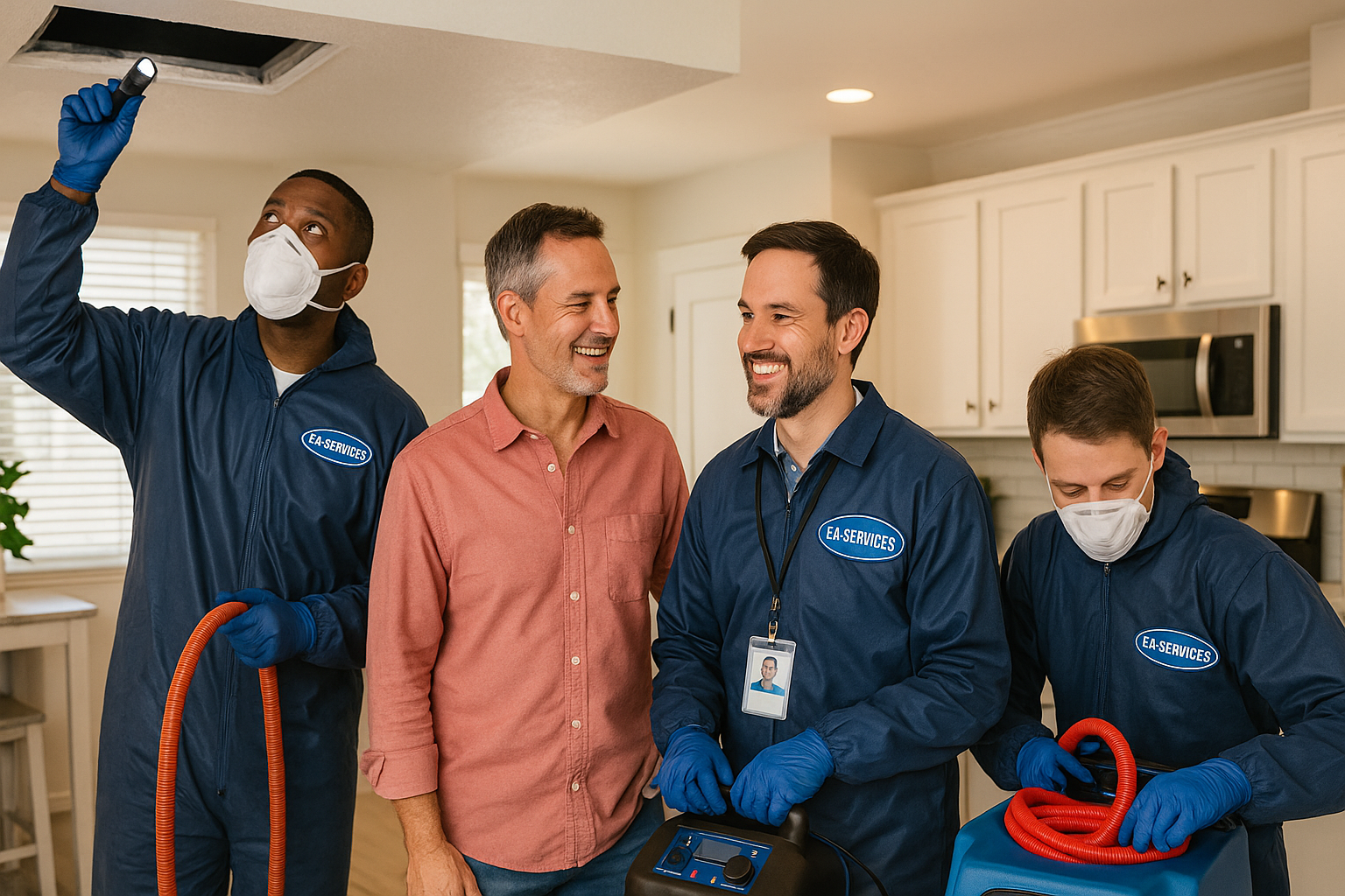 Professional cleaning team working in Sun City West